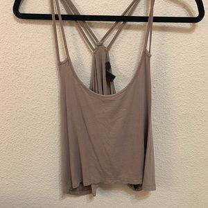 Double strap tank top